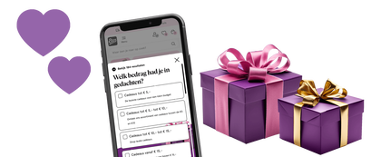 Vind het perfecte valentijncadeau!