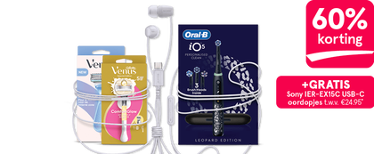 Gratis Sony in-ear oordopjes t.w.v. 24,96!