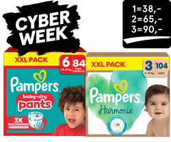 Pampers XXL-packs