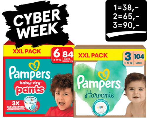 Pampers XXL-packs
