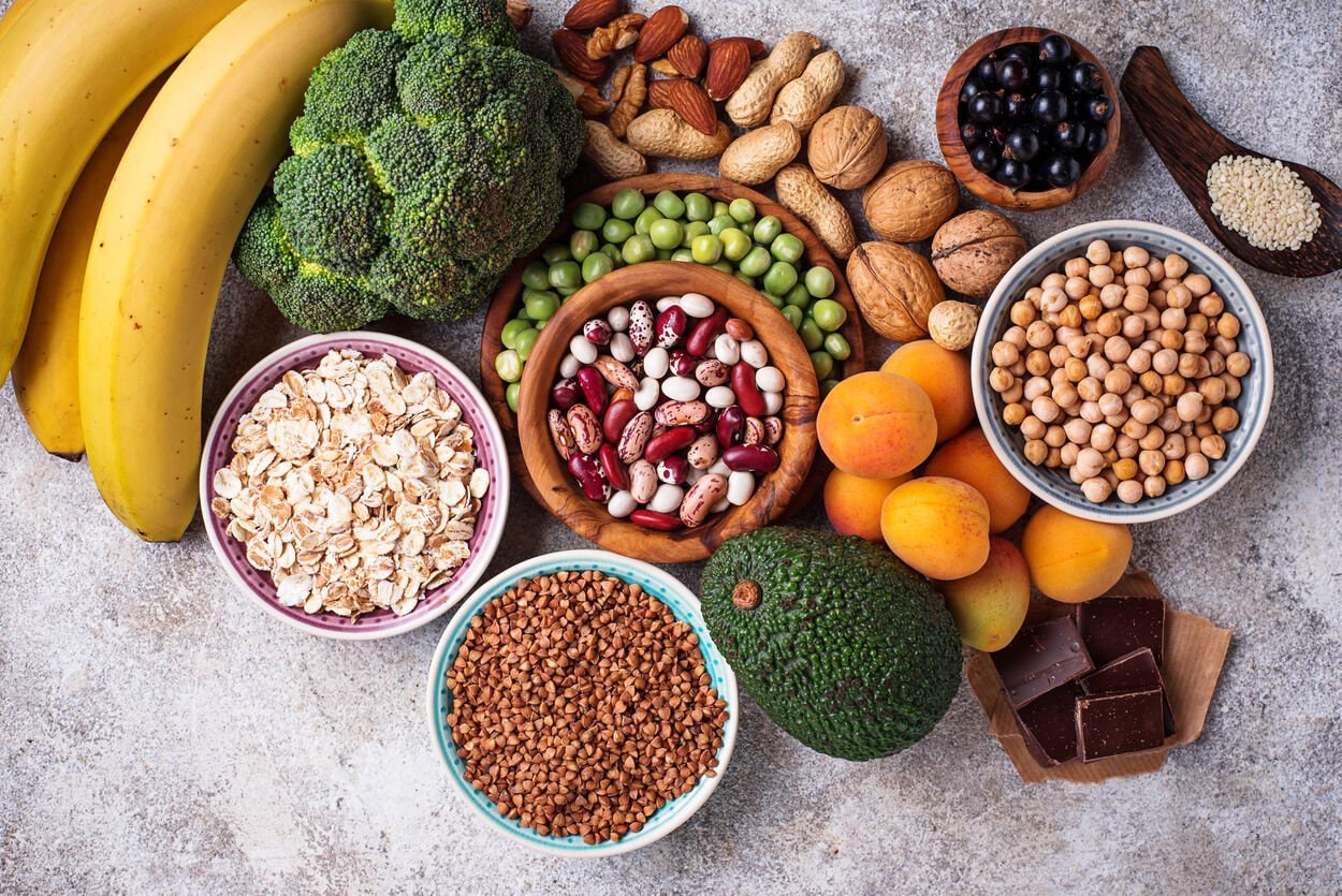 Producten die magnesium bevatten