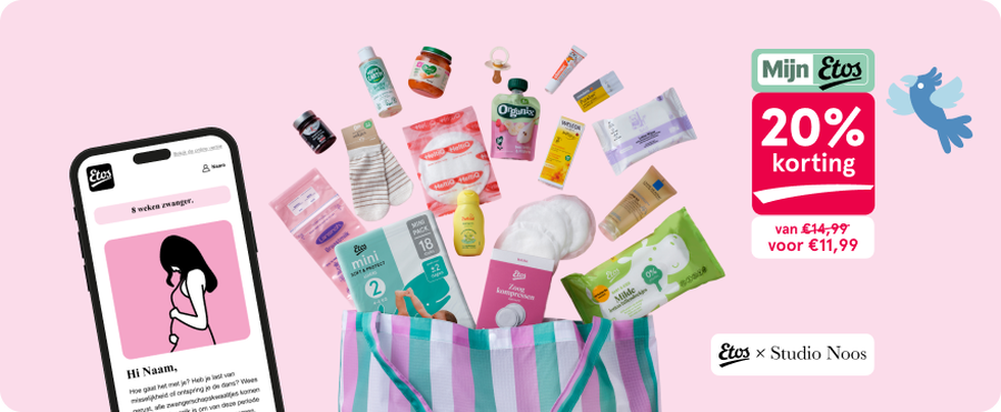 Etos x Studio Noos baby shopper