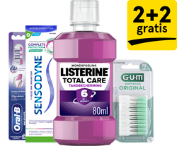 Heel veel mondverzorging