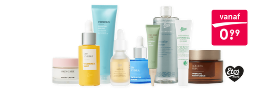 Etos eigen merk gezichtsverzorging