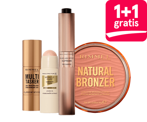 Rimmel en Max Factor