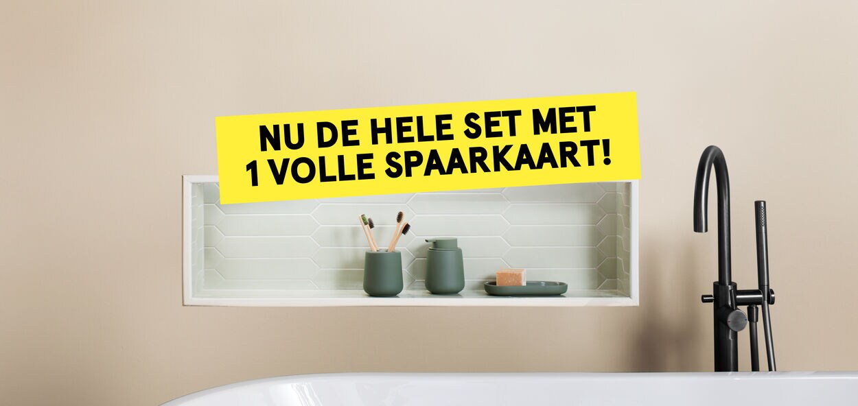 badkamer accessoires sparen Etos