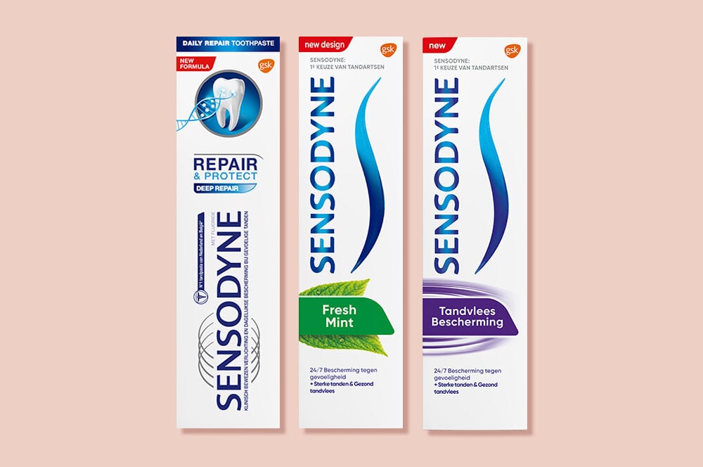 Sensodyne: voor gevoelige tanden