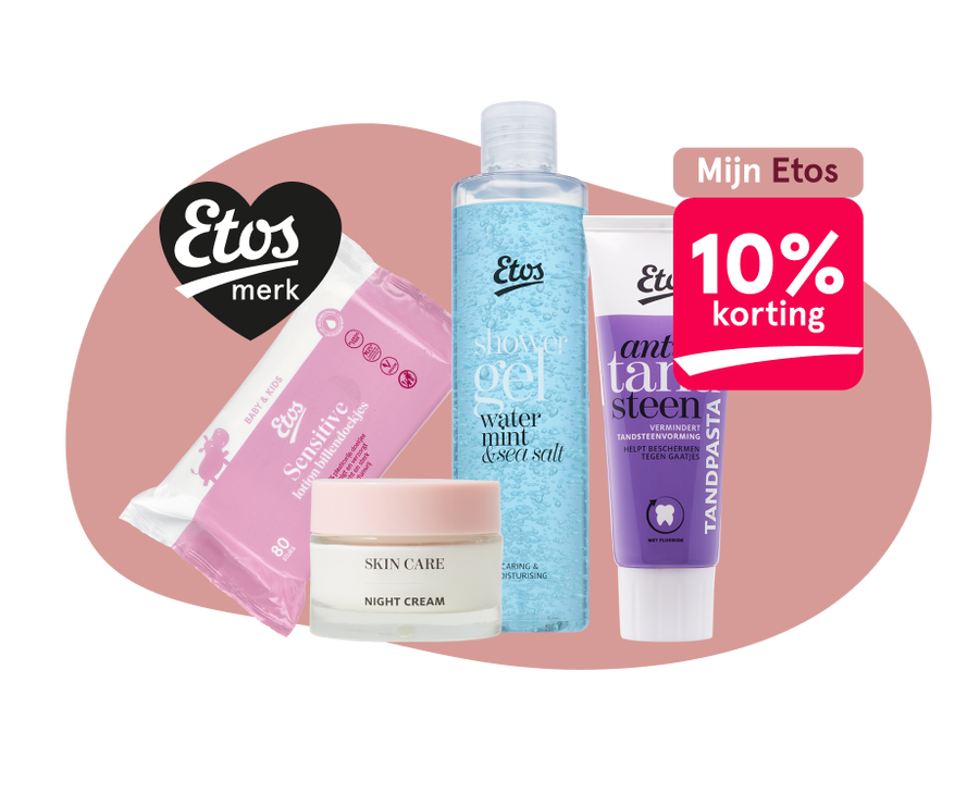 10% korting op heel veel Etos Merk