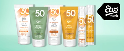 Etos zonnebrand voor je gezicht