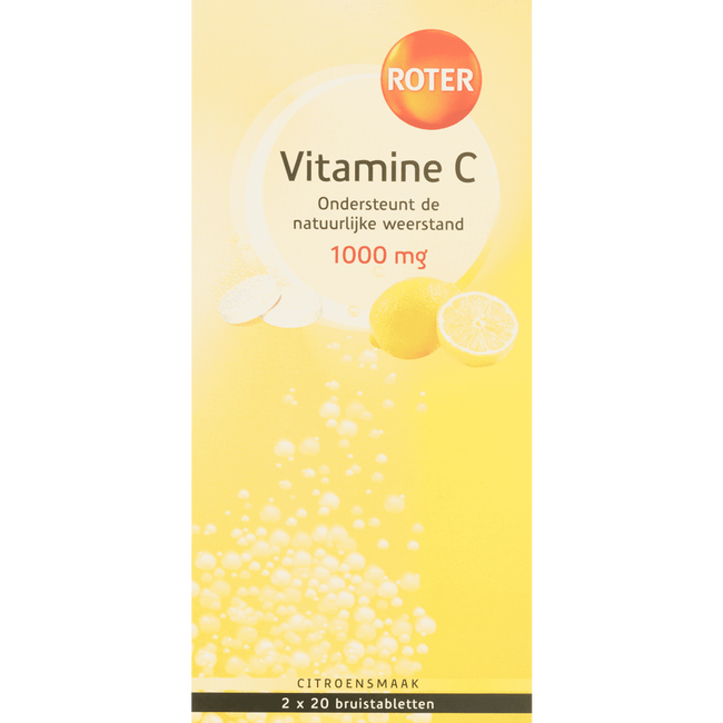 Roter Vitamine C Citroensmaak Bruistabletten