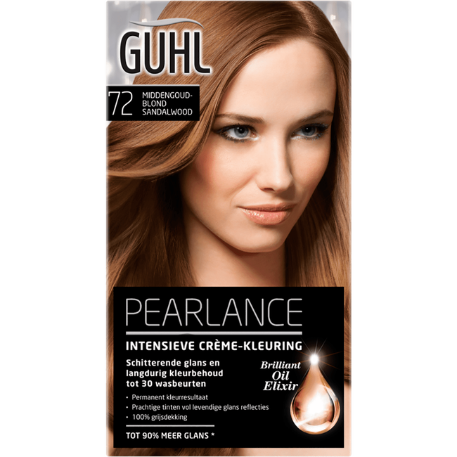 Guhl Pearlance Intensieve Crème-Kleuring N72 Middengoudblond