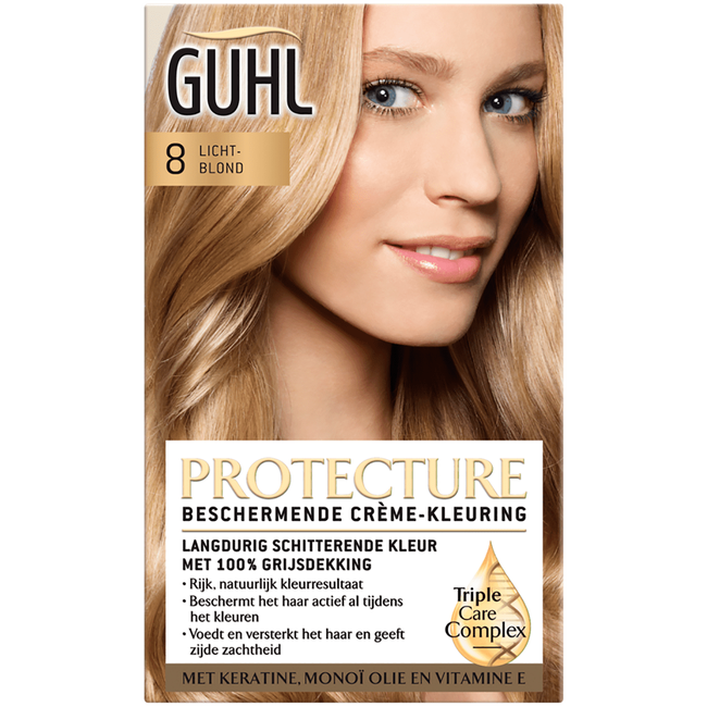 Guhl Beschermende Crème-Kleuring N8 Licht Blond
