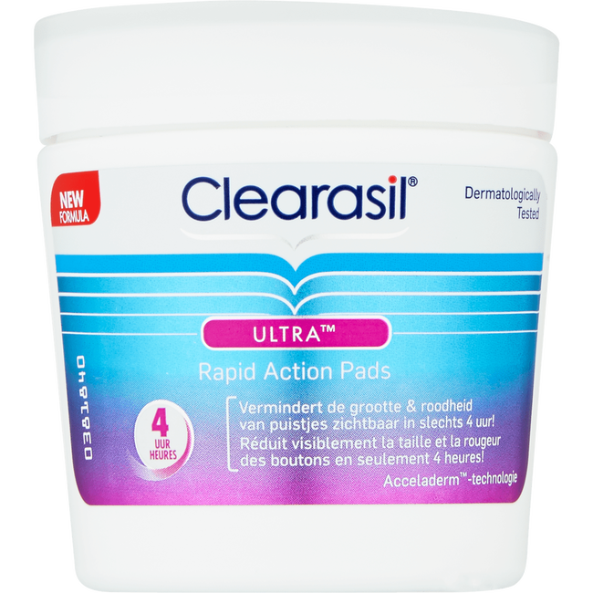 Clearasil Ultra Rapid Action Pads 65 EA Etos