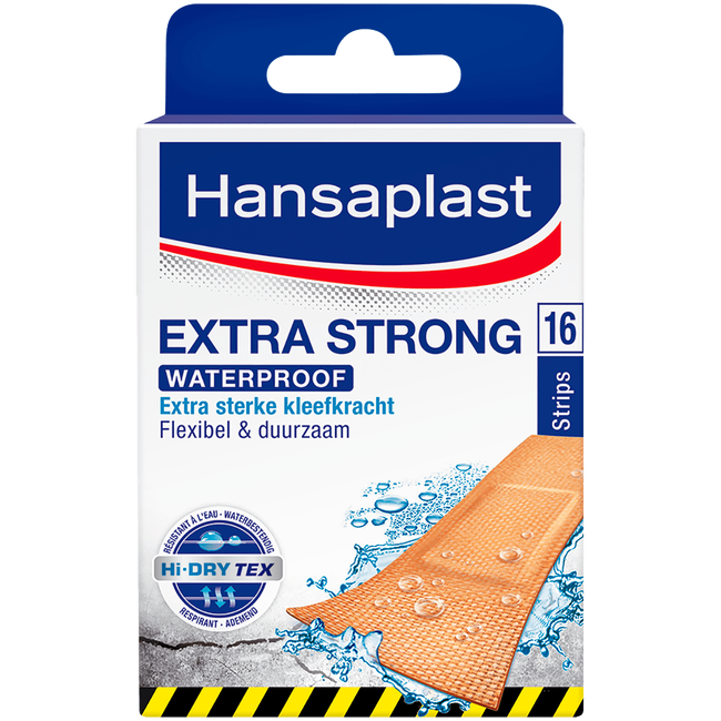 Hansaplast Extra Strong Waterproof Pleisters