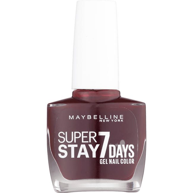 Maybelline Superstay 7 Days Gel Nail Color 287 Midnight Red