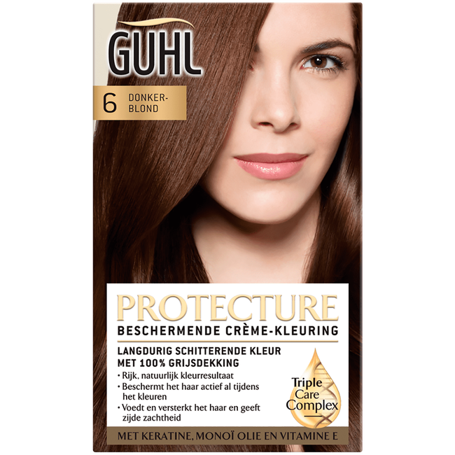 Guhl Beschermende Crème-Kleuring N6 Donkerblond