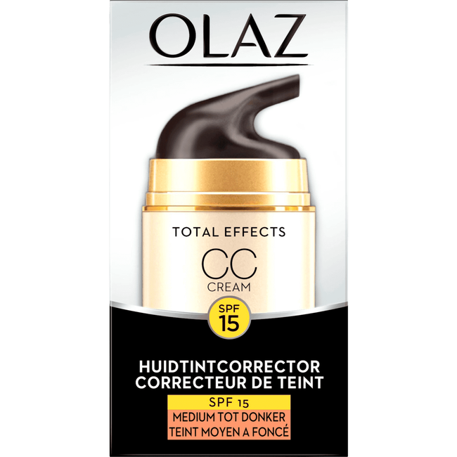 Olaz Total Effects 7-In-1 CC Cream SPF15 Medium/Donker