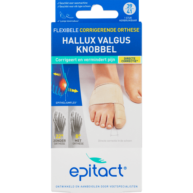 Epitact Hallux Valgus Corrigerende Orthese 39-41