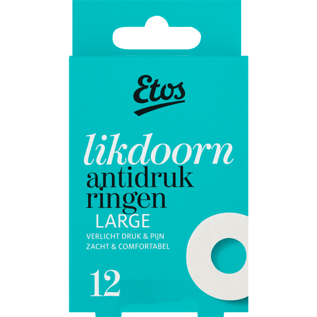 Etos Likdoorn Anti-Drukringen Large