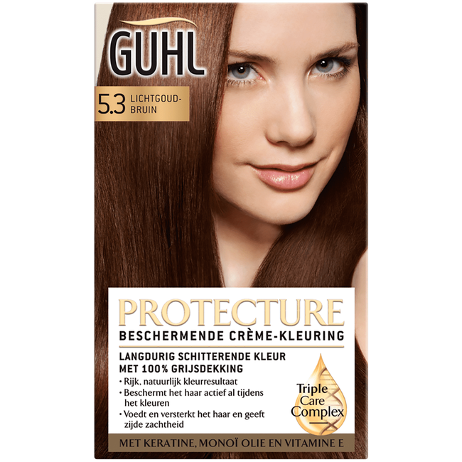 Guhl Beschermende Crème-Kleuring N5.3 Lichtgoudbruin