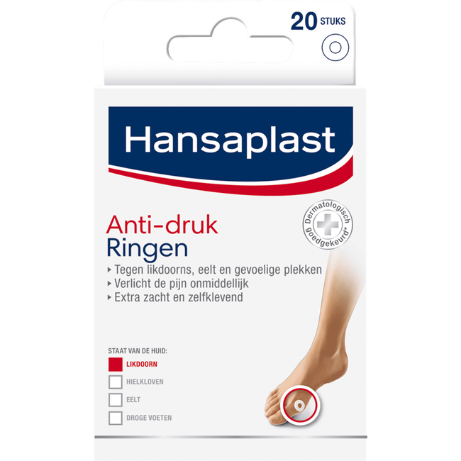 Hansaplast Anti Drukringen Voor Likdoorns
