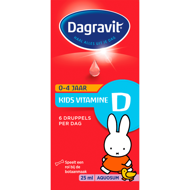 Dagravit Kids Vitamine D Druppels Aquosum