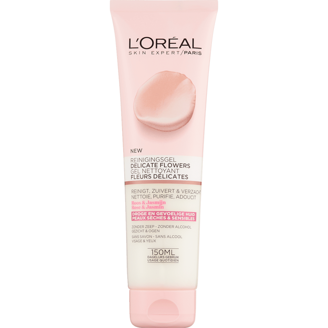 L'Oréal Paris Delicate Flowers Reinigingsgel 150 ML Etos
