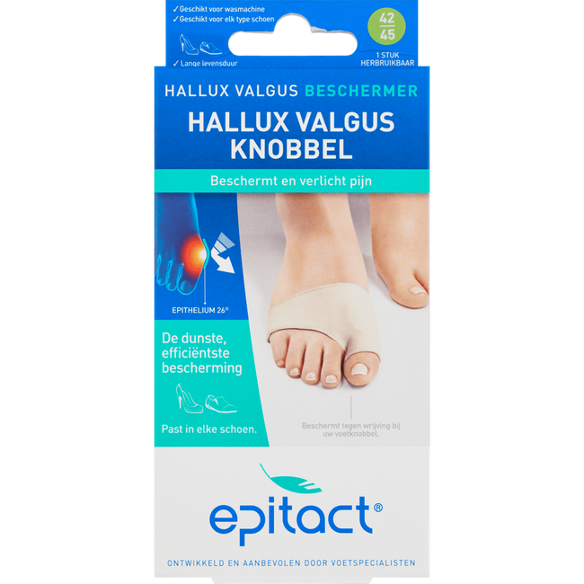 Epitact Hallux Valgus Knobbel Beschermer 42-45