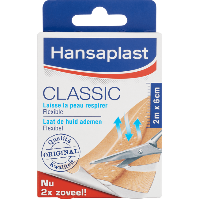Hansaplast Classic Pleister 2 M x 6 CM