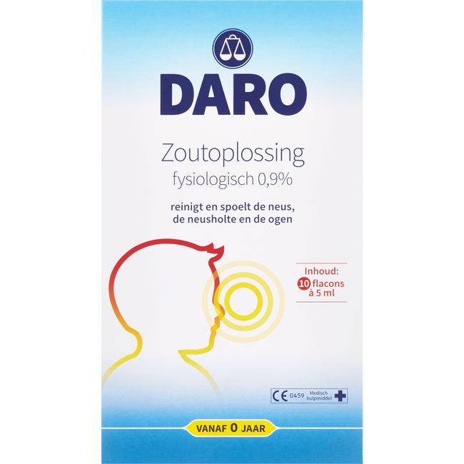 Daro Zoutoplossing Fysiologisch 0,9%