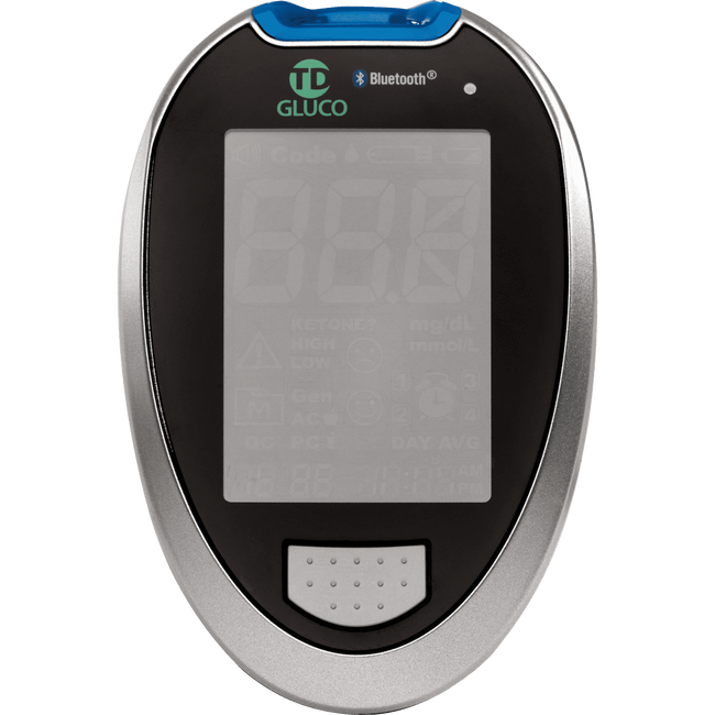 Ht One TD Gluco Bluetooth Bloedglucose Meter Startpakket