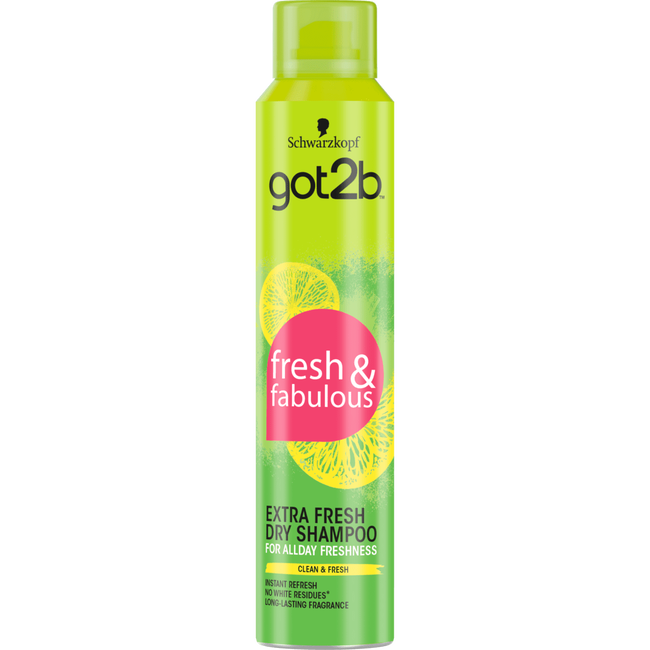 Got2B Fresh & Fabulous Extra Fresh Dry Shampoo 200 ML Etos