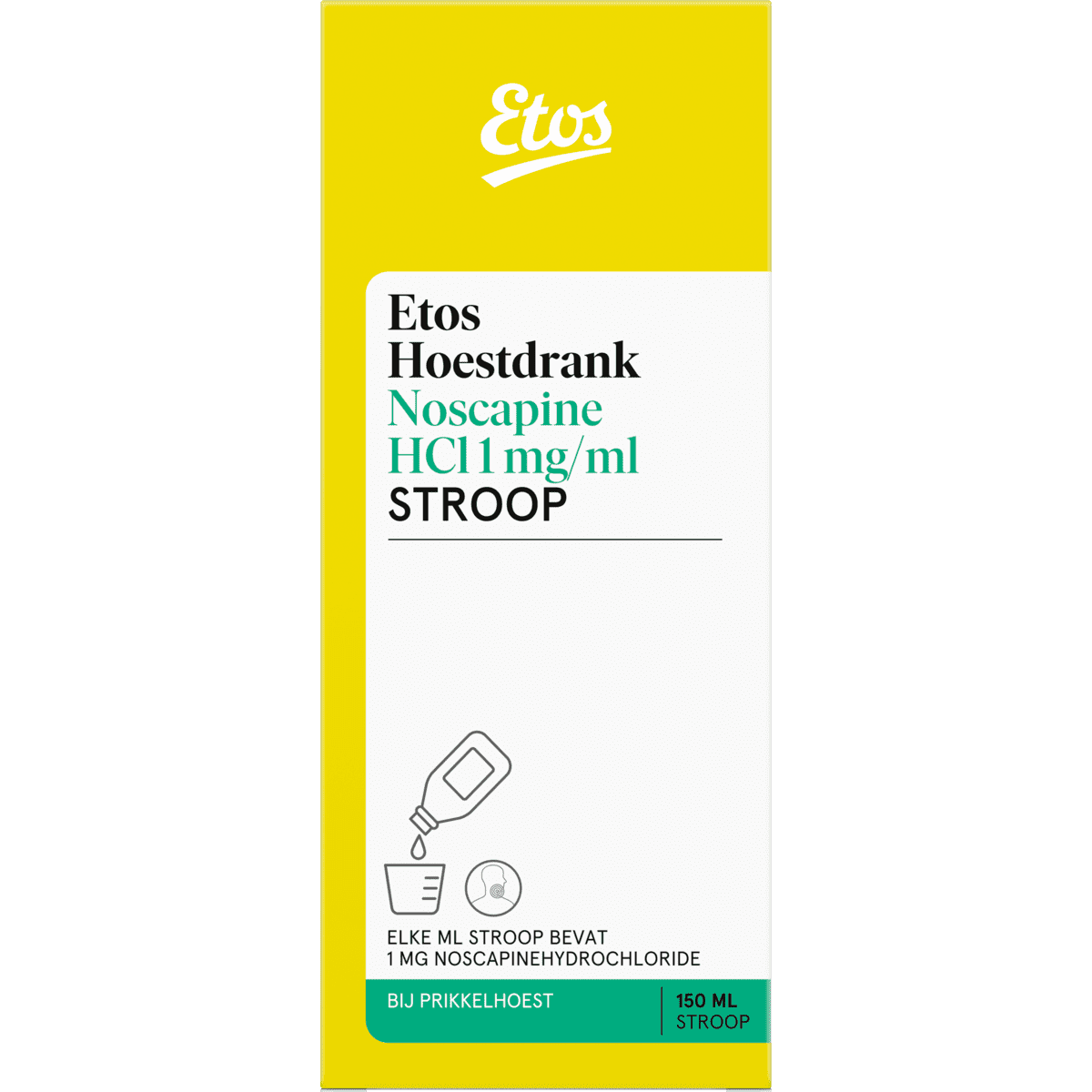 Etos Noscapine HCI 1 MG/ML Hoestdrank 150 ML