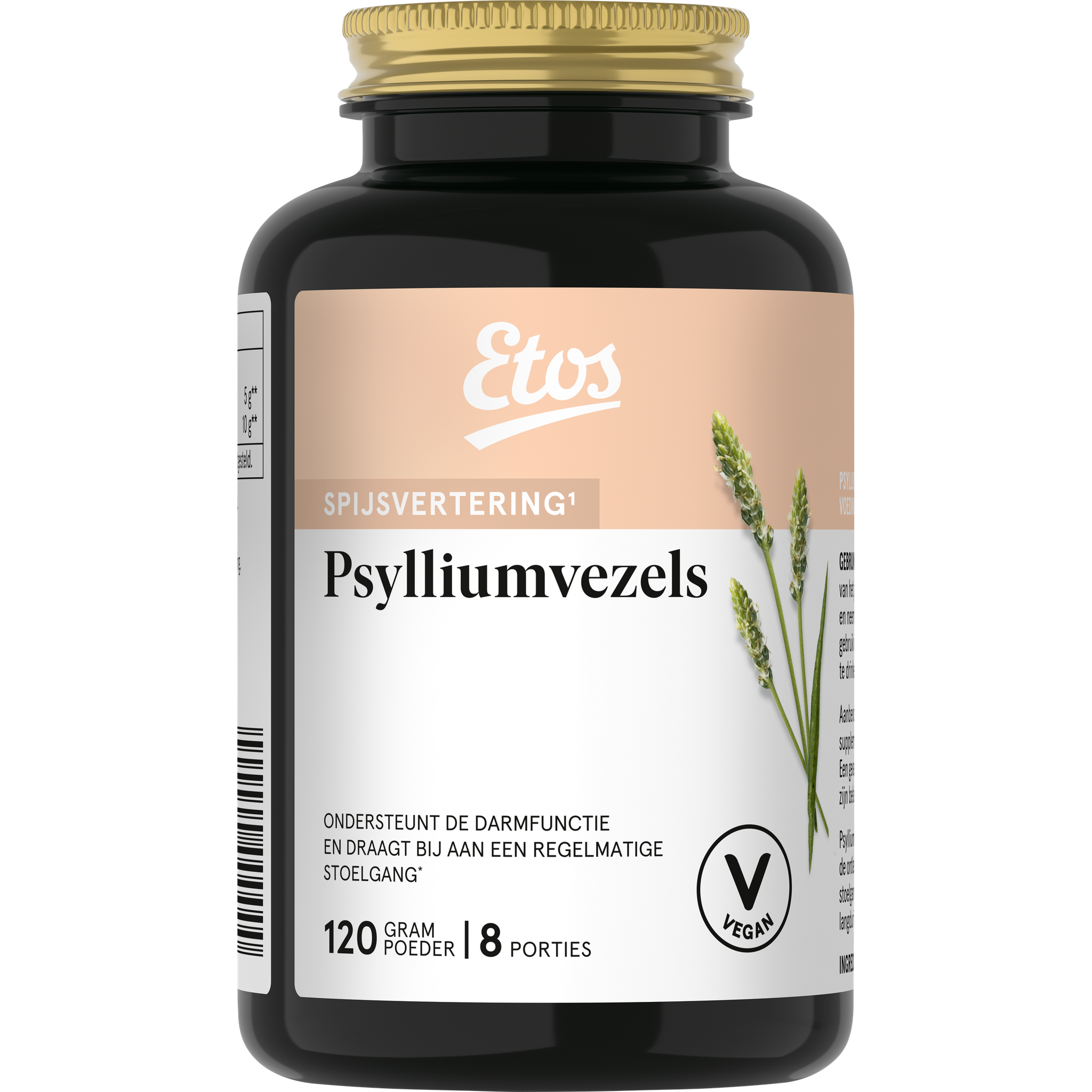 Etos Psylliumvezels Tabletten 120 gram