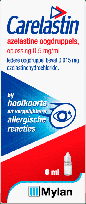 Carelastin Azelastine Oogdruppel 6 ML