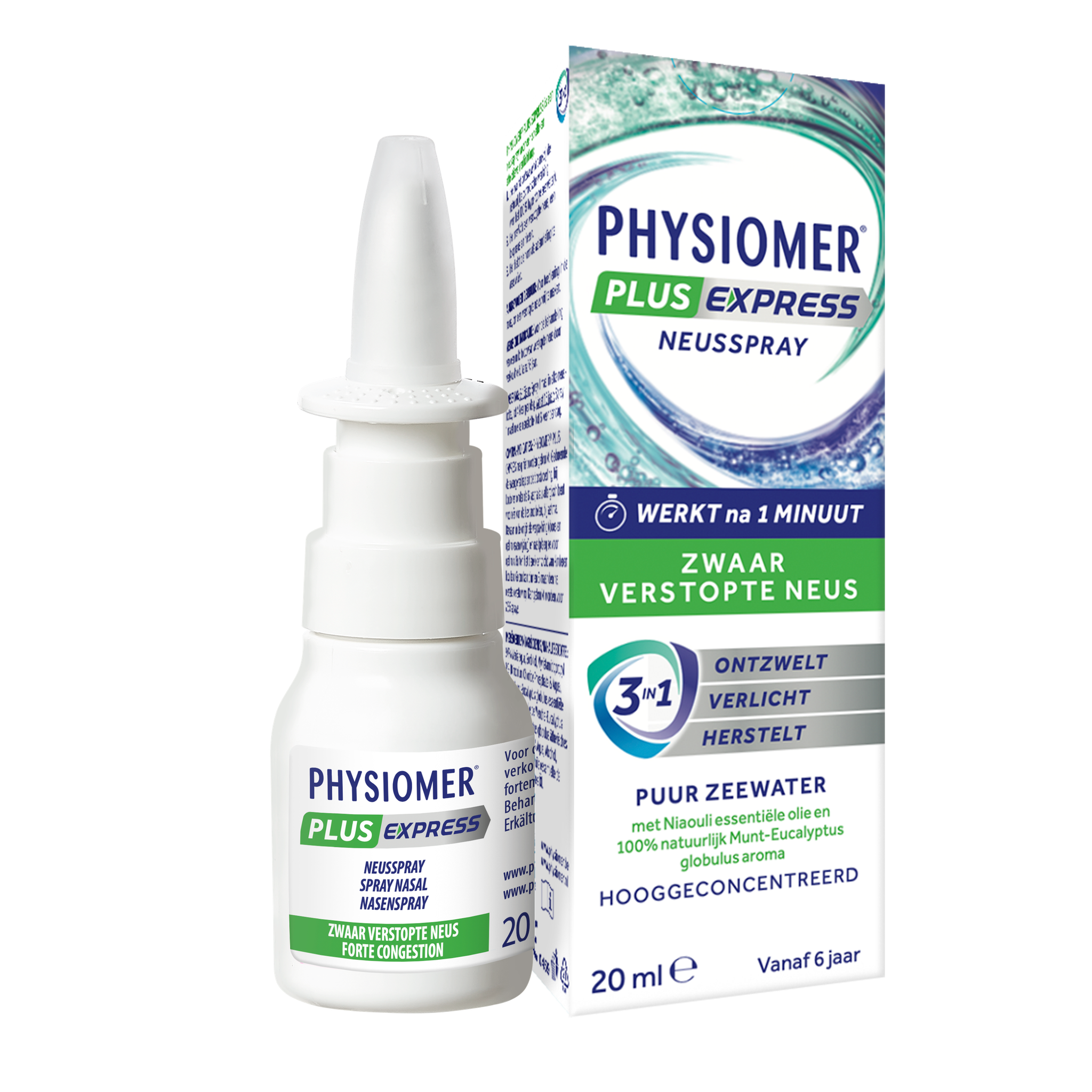 Physiomer Neusspray 100% Natuurlijk 20 ML