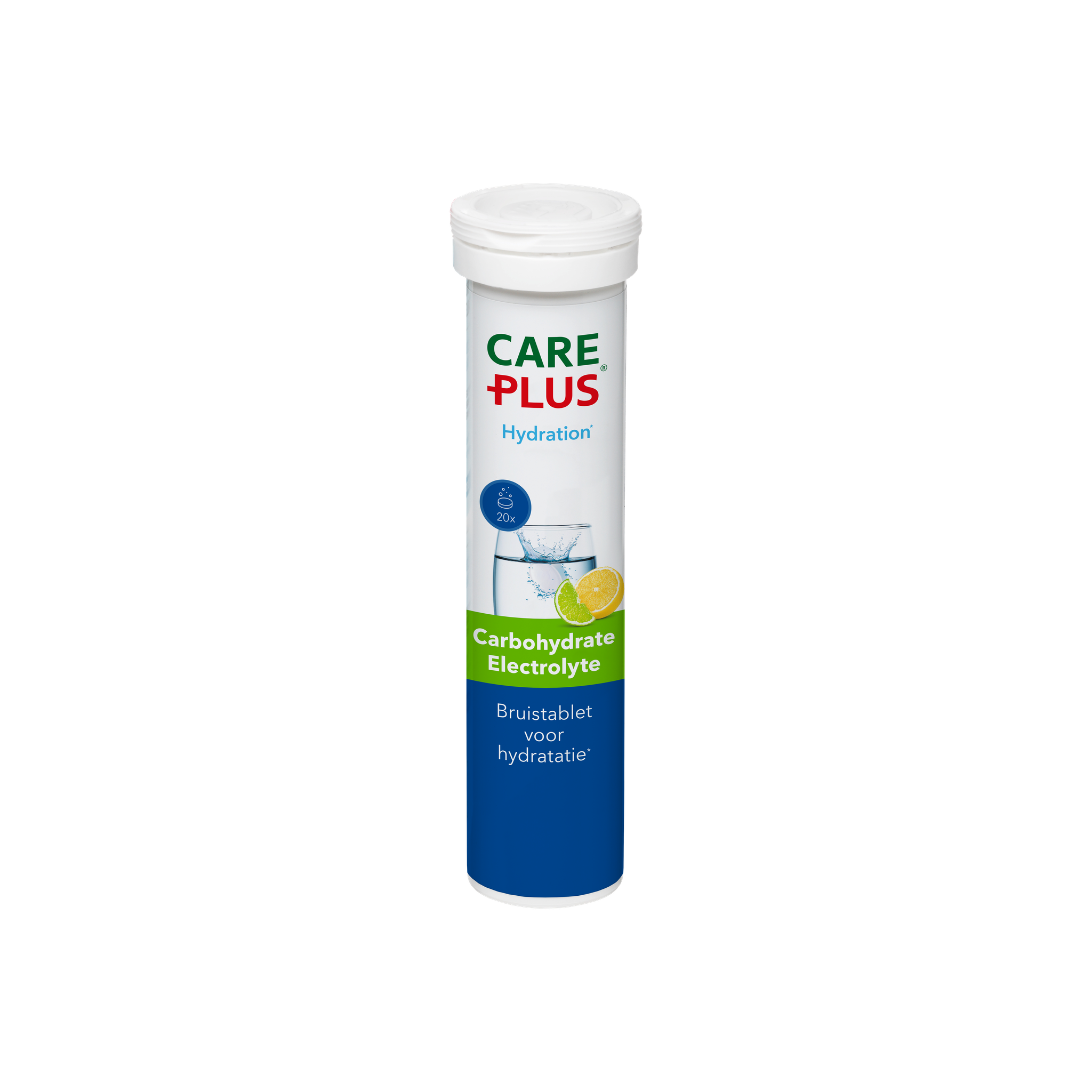 CarePlus Electrolyte Bruistablet Lemon/ Lime 20 stuks
