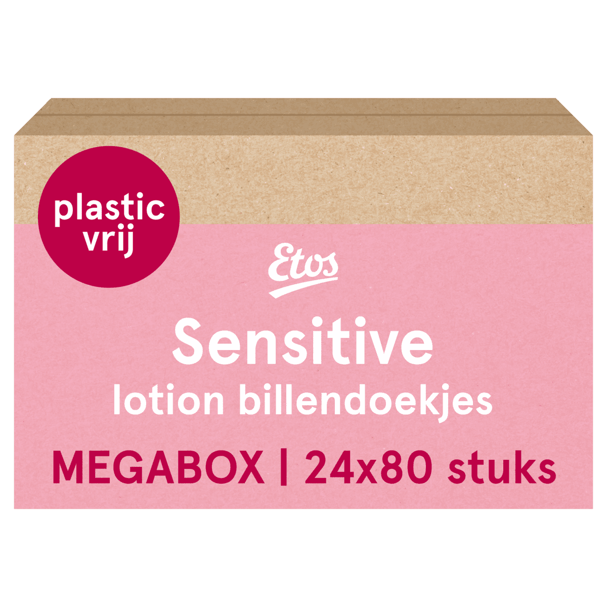 Etos Baby Lotion Billendoekjes Sensitive Plasticvrij Megabox 1920 EA Etos