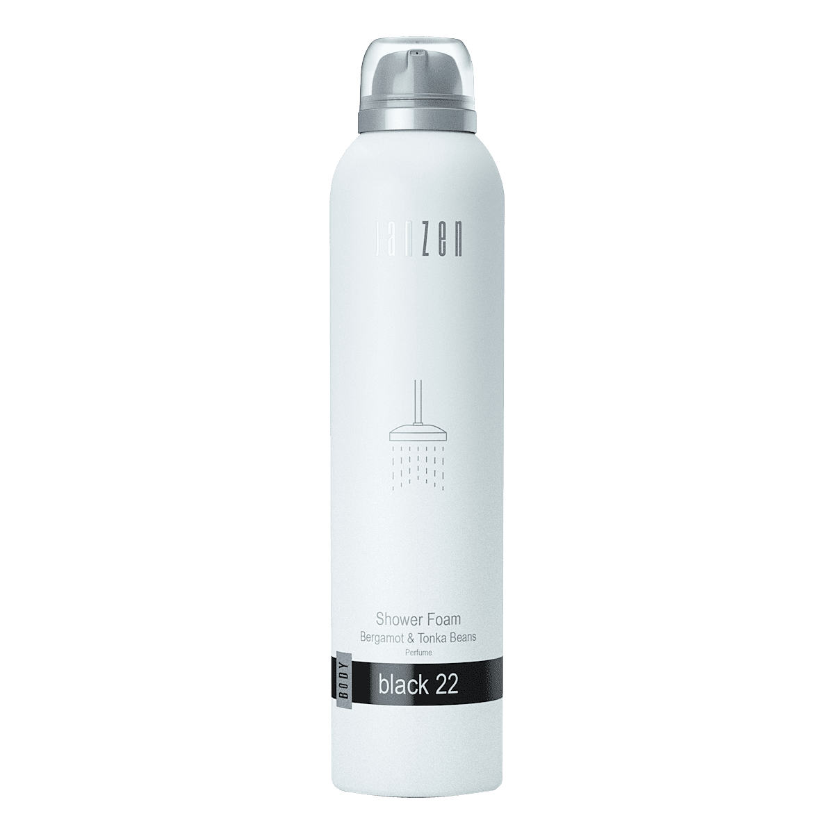 JANZEN Doucheschuim Black 22 200 ML
