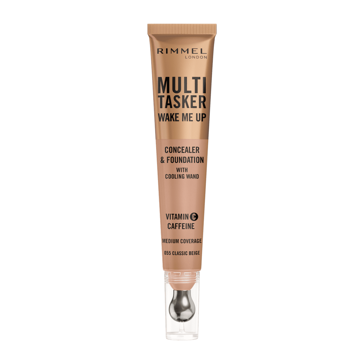 Rimmel London Multi-Tasker Wake Me Up Concealer Foundation 55 Classic Beige