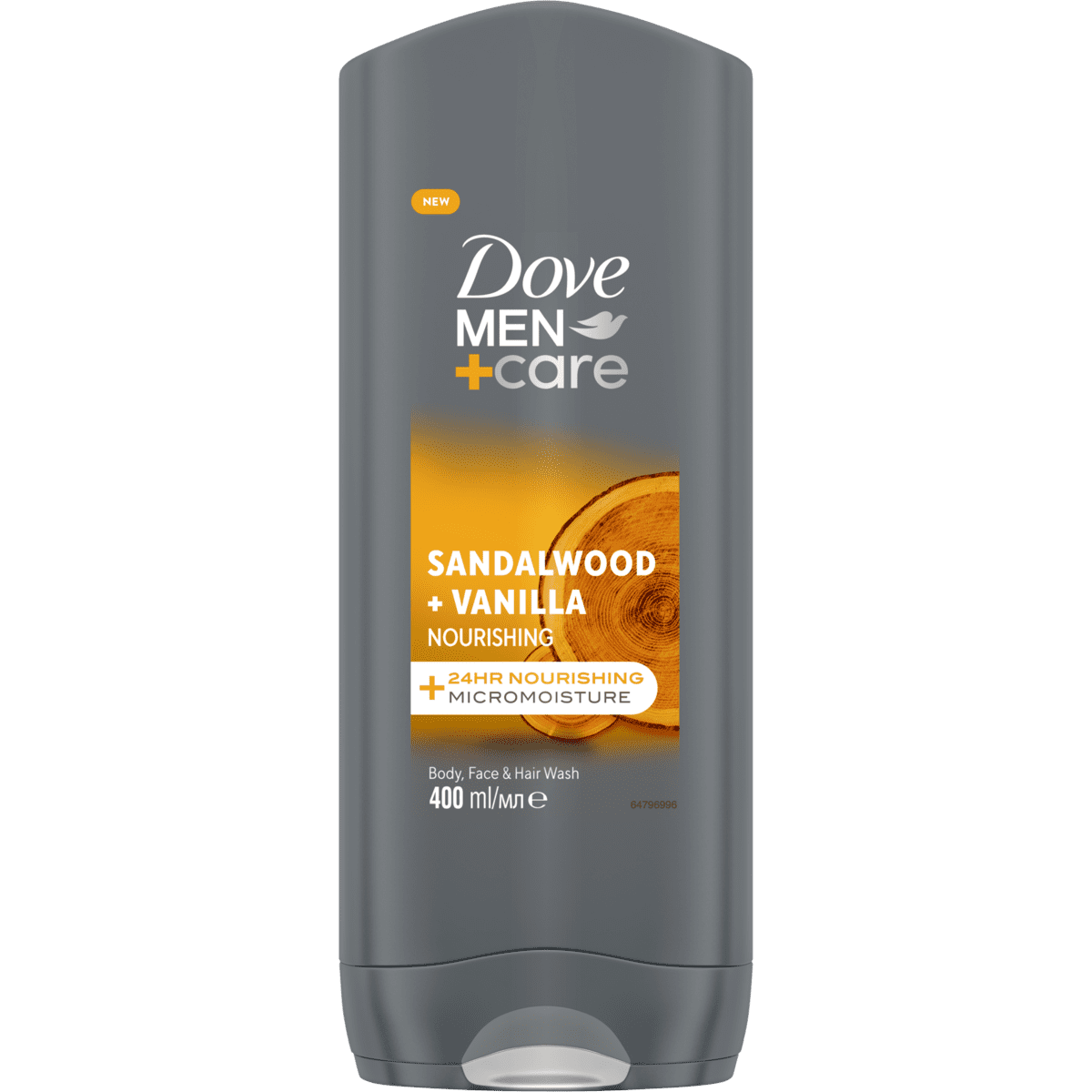 Dove Men+Care Sandalwood+Vanilla Douchegel 400 ML