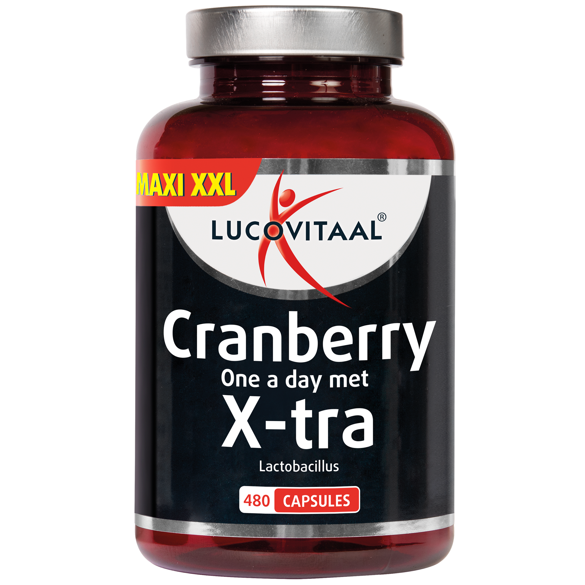 Lucovitaal Cranberry met X-tra Lactobacillus Capsules 480 stuks