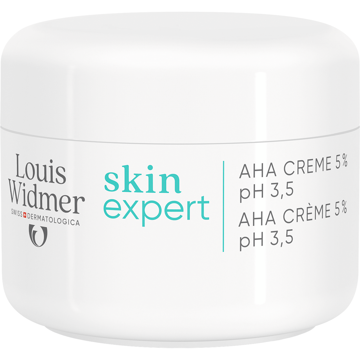 Louis Widmer Skinexpert Aha Crème 5% Ph 3,5 Zonder Parfum 50 ML