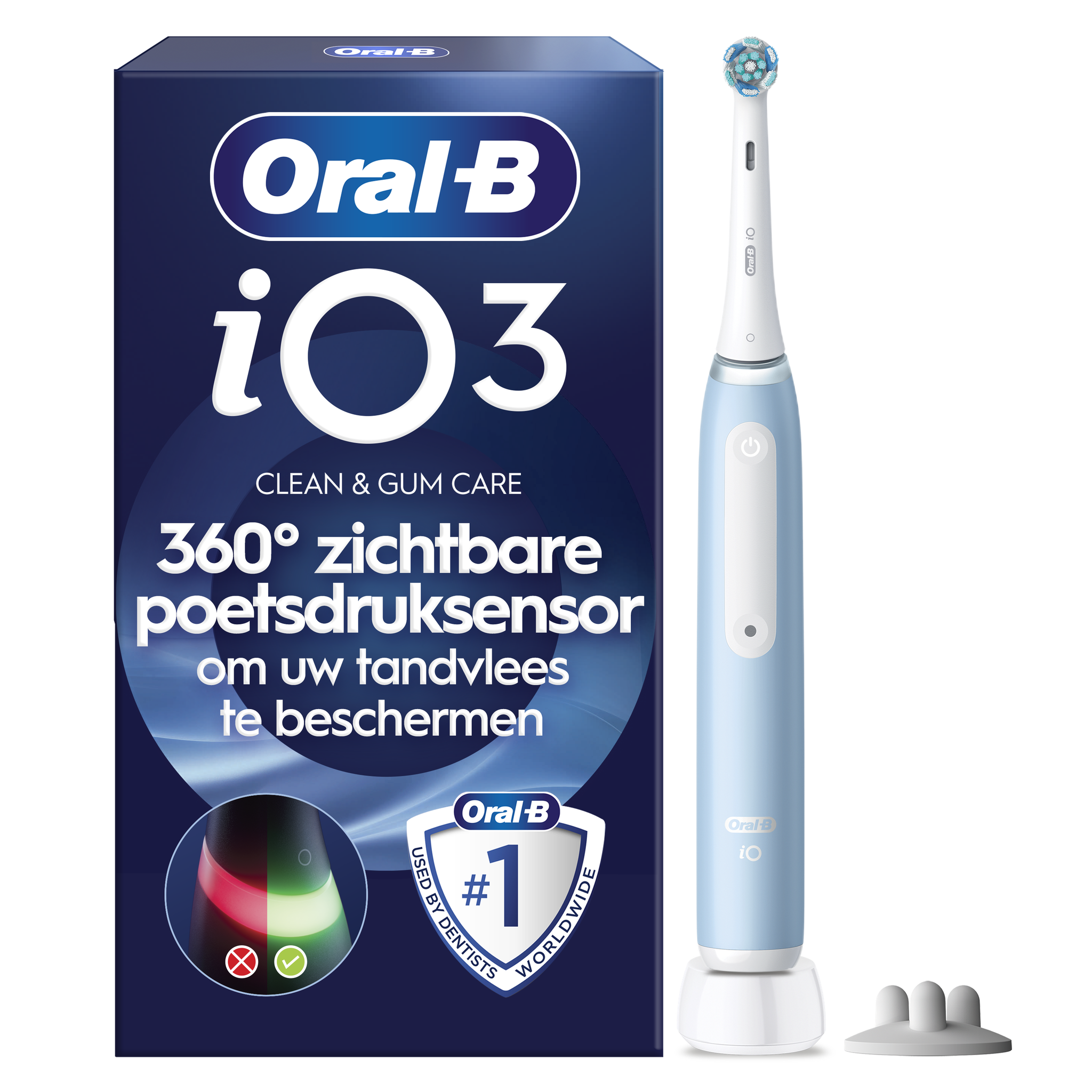 Oral-B iO 3s Blauw Elektrische Tandenborstel