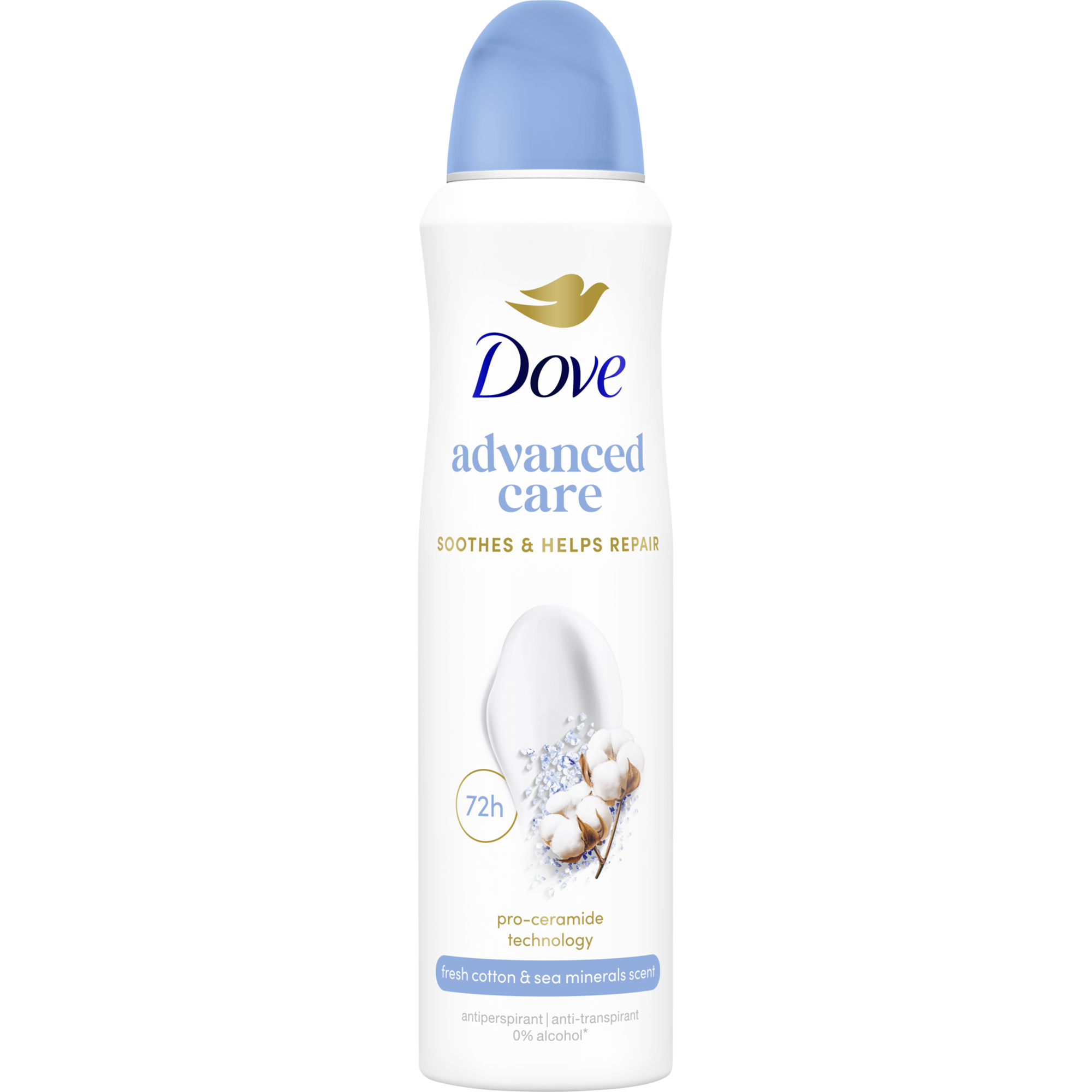 Dove Advanced Care Fesh Cotton & Sea Minerals Deodorant Spray 150 ML