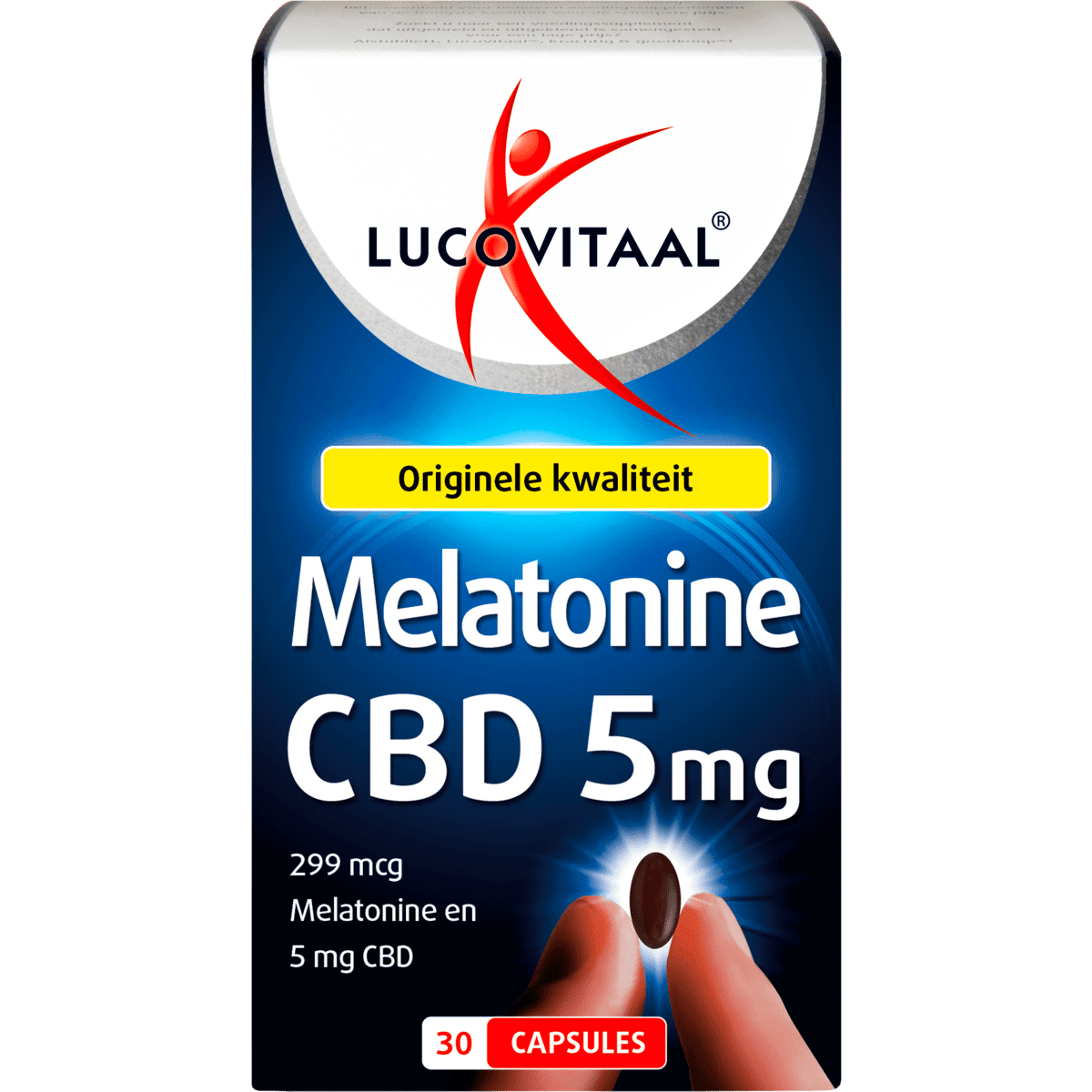 Lucovitaal Melatonine CBD 5 MG Capsules