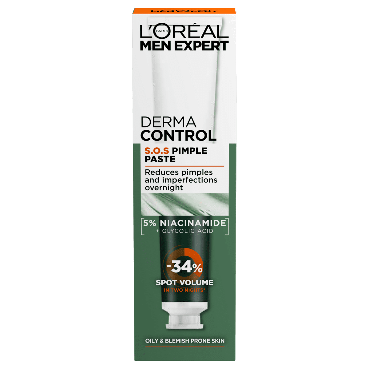 L'Oréal Paris Men Expert Derma Control S.O.S. Pimple Paste 45 ML