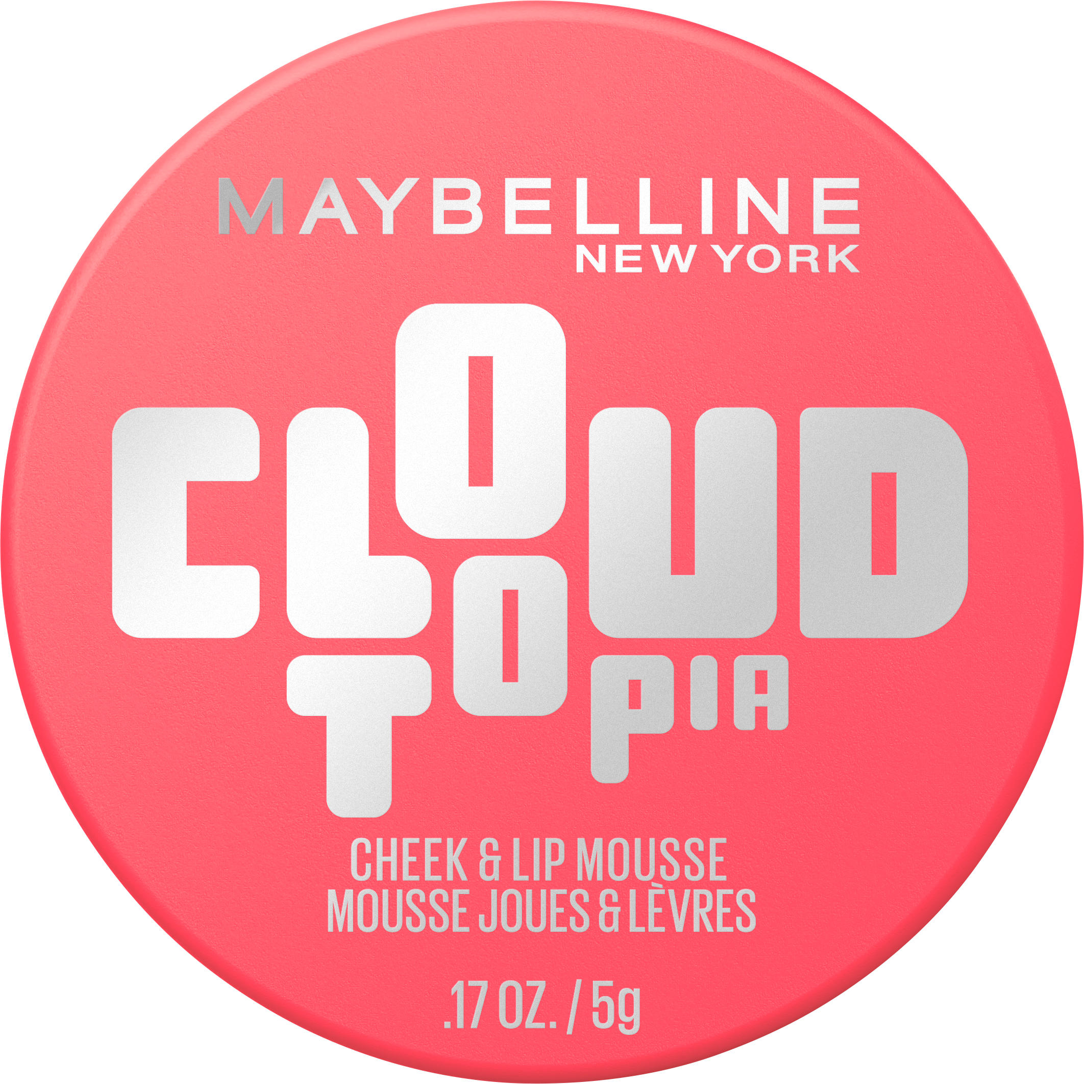 Maybelline New York Cloud Topia Blush Cream Cheek & Lip Mousse 07 Moonlit Rose Roze