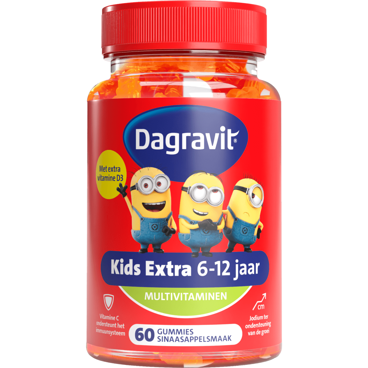 Dagravit Kids-Xtra Vitaminions 6-12 jaar 60 Gummies