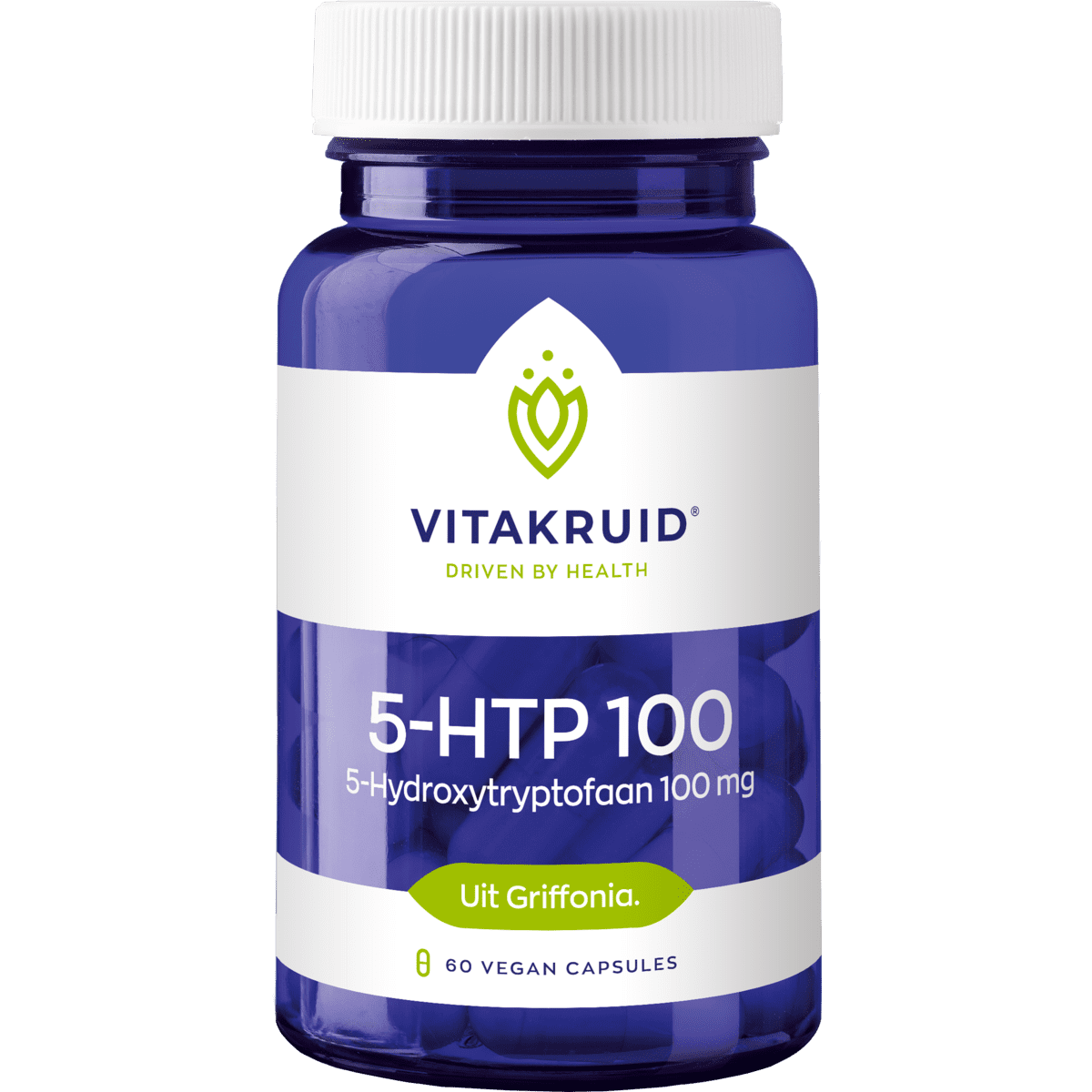 Vitakruid 5-HTP 100 MG Vegan Capsules 60 stuks